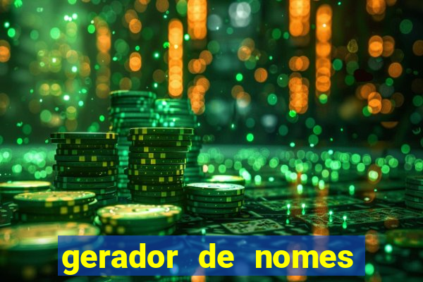 gerador de nomes de guerra